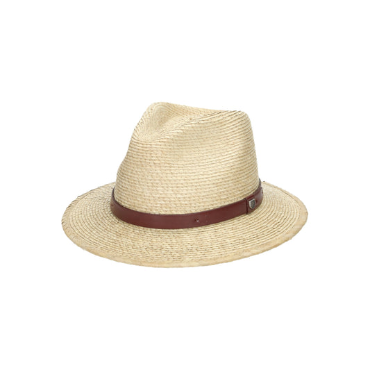 Messer Straw Fedora natural/brown beige braun