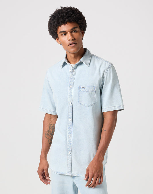 SS_1_PKT_SHIRT BLUE_GRAMMER medium denim
