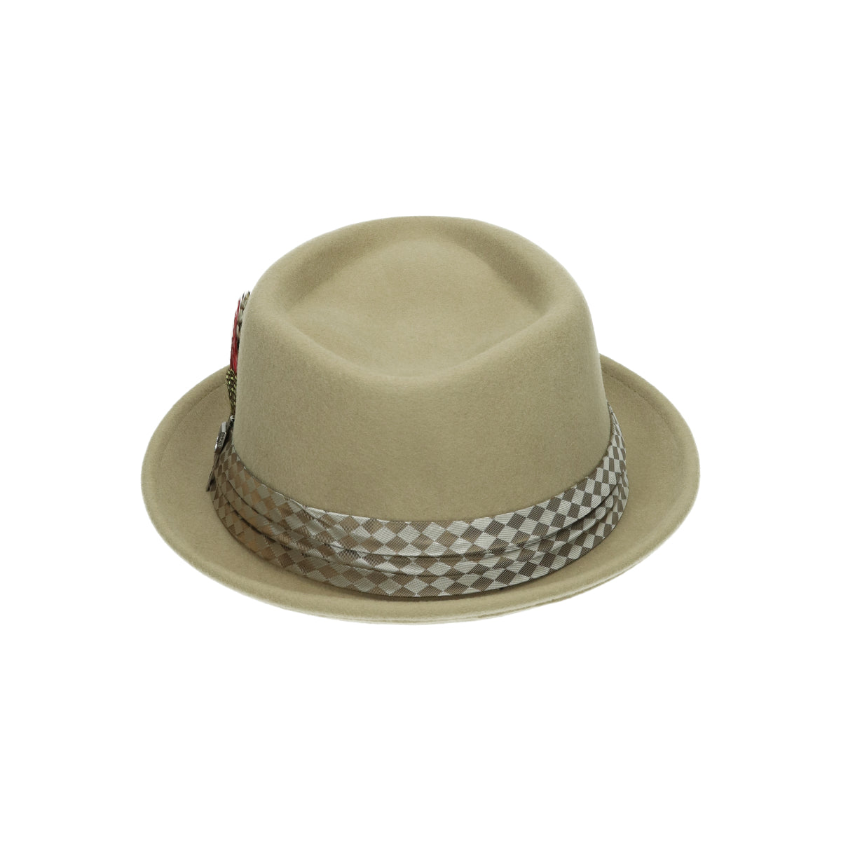 Stout Pork Pie sand/sandk check beige | Bildmaterial bereitgestellt von SHOES.PLEASE.