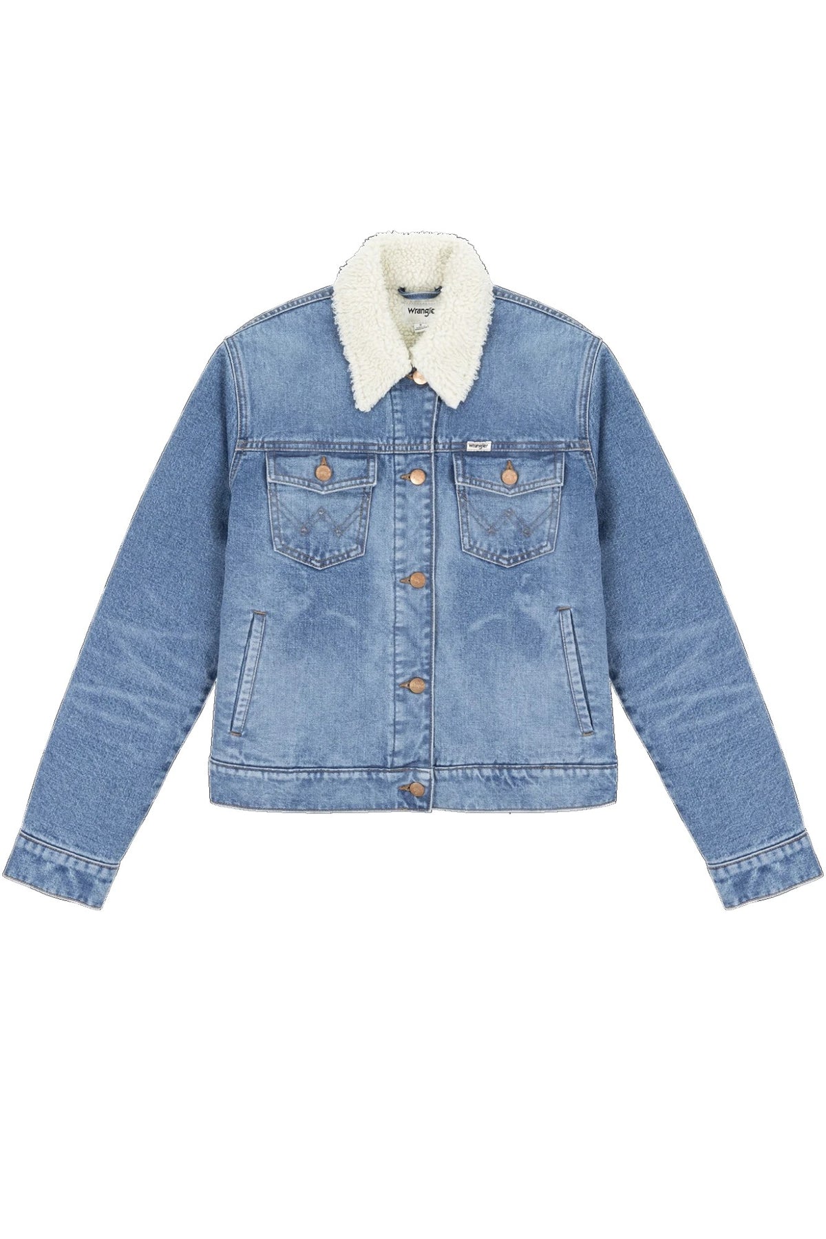 HERITAGE_SHERPA_JACKET FIRST_LOVE medium denim | Bildmaterial bereitgestellt von SHOES.PLEASE.