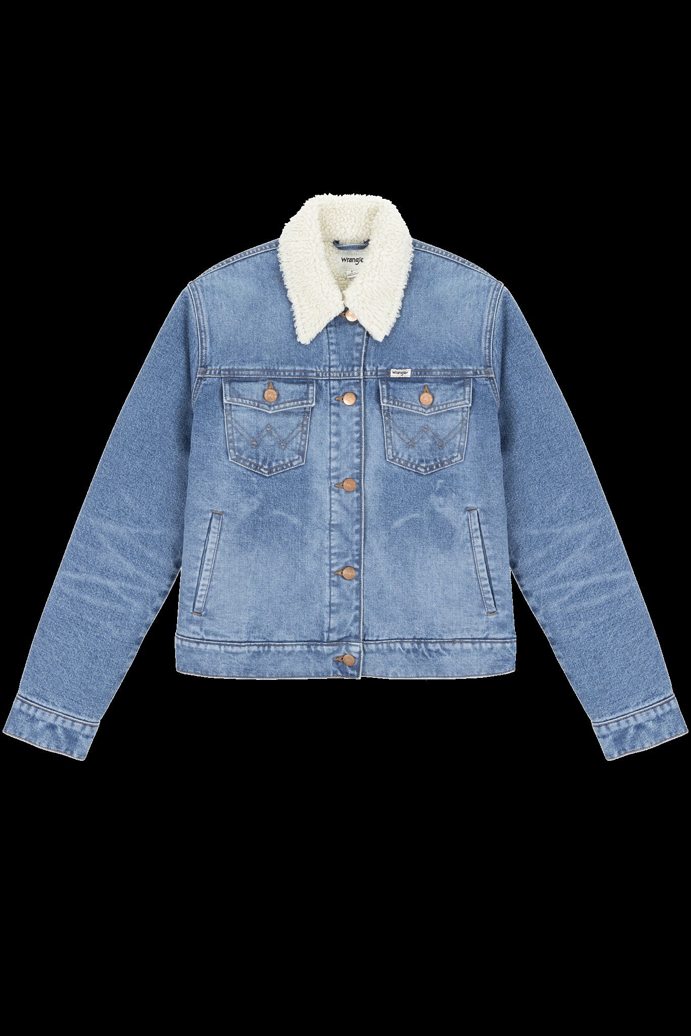 HERITAGE_SHERPA_JACKET FIRST_LOVE medium denim | Bildmaterial bereitgestellt von SHOES.PLEASE.