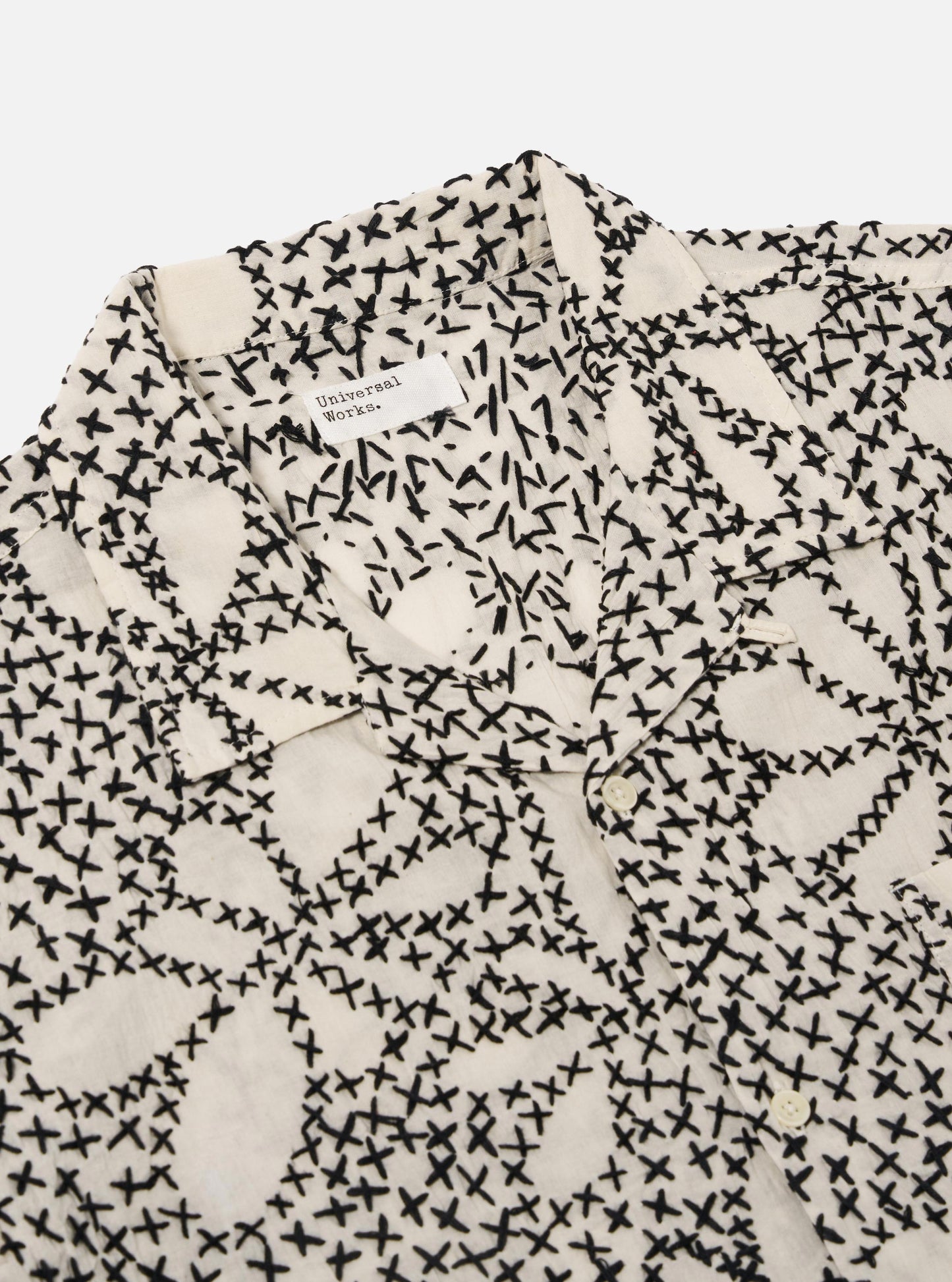ROAD SHIRT ecru/black | Bildmaterial bereitgestellt von SHOES.PLEASE.