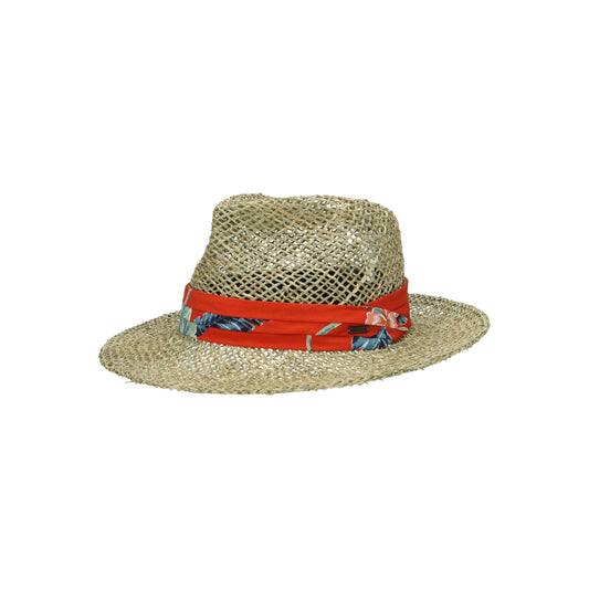 Aloha Straw Hat natural/burnt red beige rot