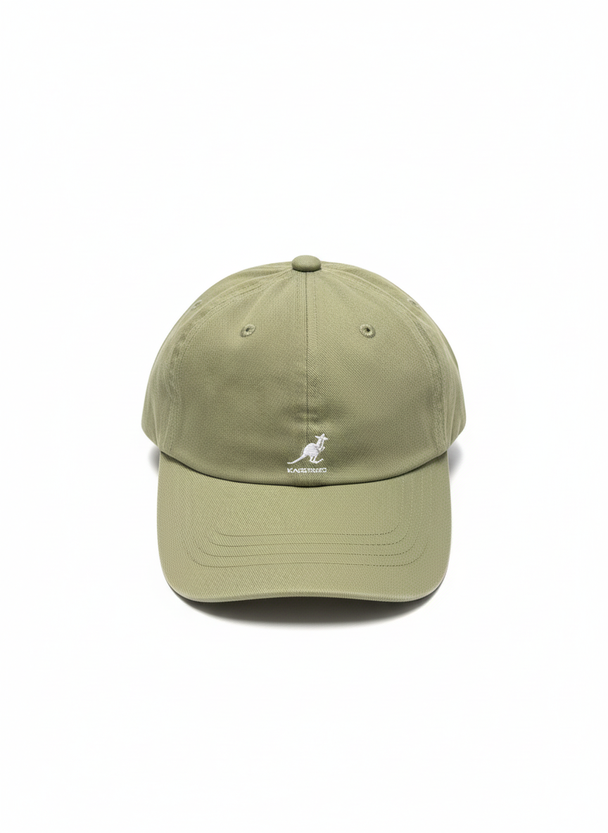 WASHED BASEBALL oil green | Bildmaterial bereitgestellt von SHOES.PLEASE.