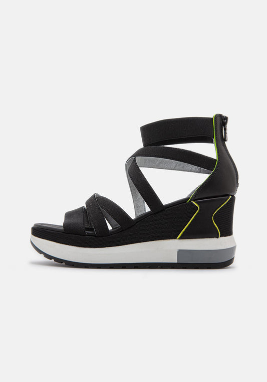 115860D Elastico Nero Tamigi Nero TR Mil
