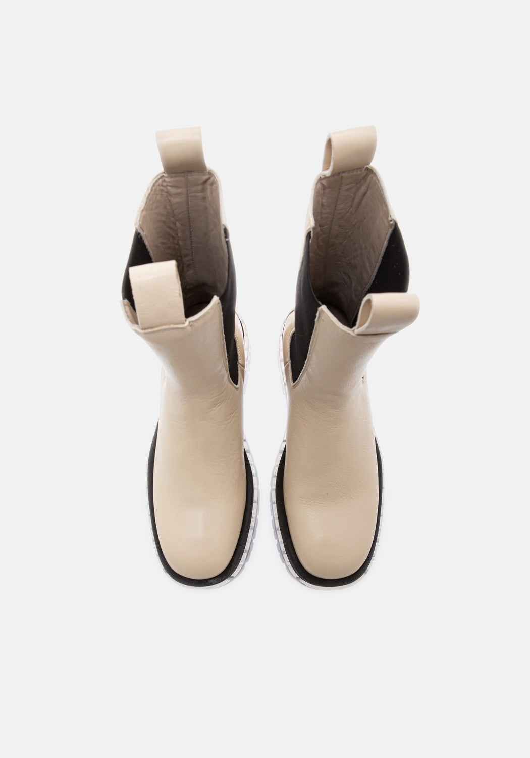 CPH1000 Vitello Chelsea High ecru | Bildmaterial bereitgestellt von SHOES.PLEASE.