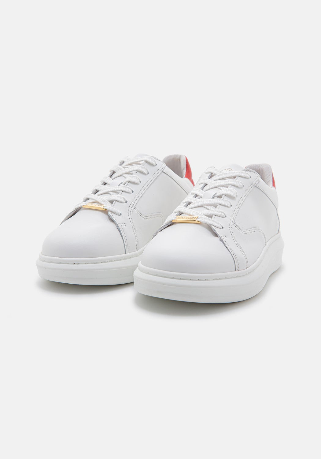 SaraSnkr wite/white/red | Bildmaterial bereitgestellt von SHOES.PLEASE.