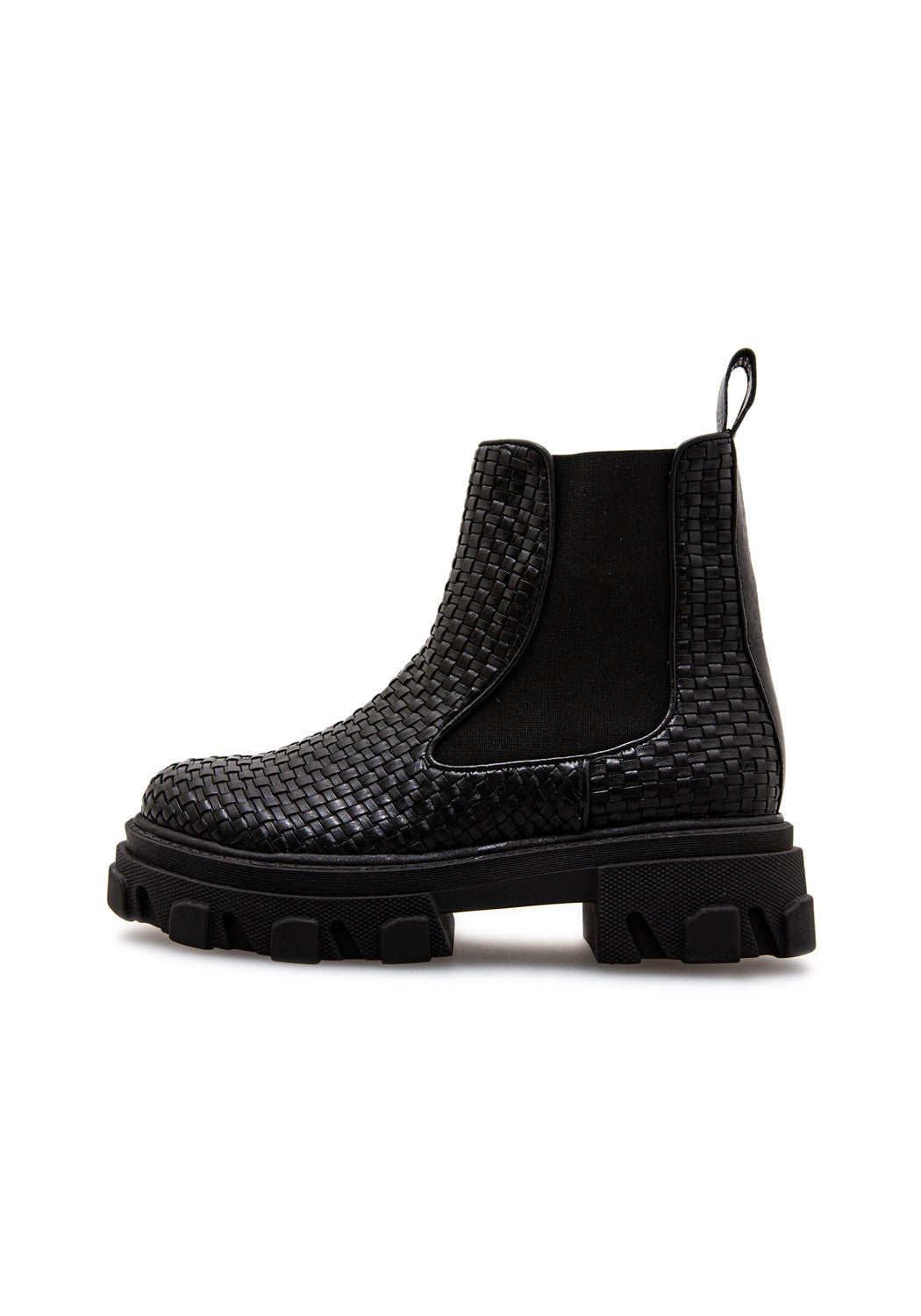 RSNola Short Chelsea Boot braided black | Bildmaterial bereitgestellt von SHOES.PLEASE.