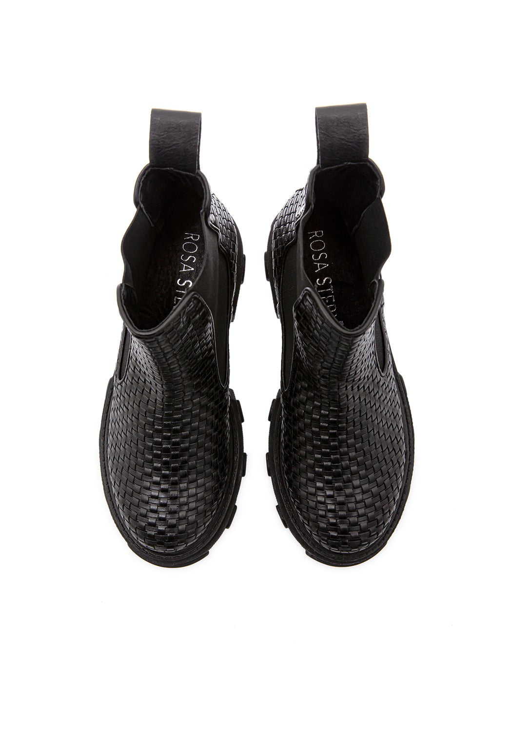 RSNola Short Chelsea Boot braided black | Bildmaterial bereitgestellt von SHOES.PLEASE.