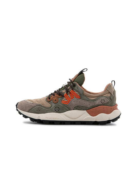 Yamano 3 Man Suede/Nylon beige/orange