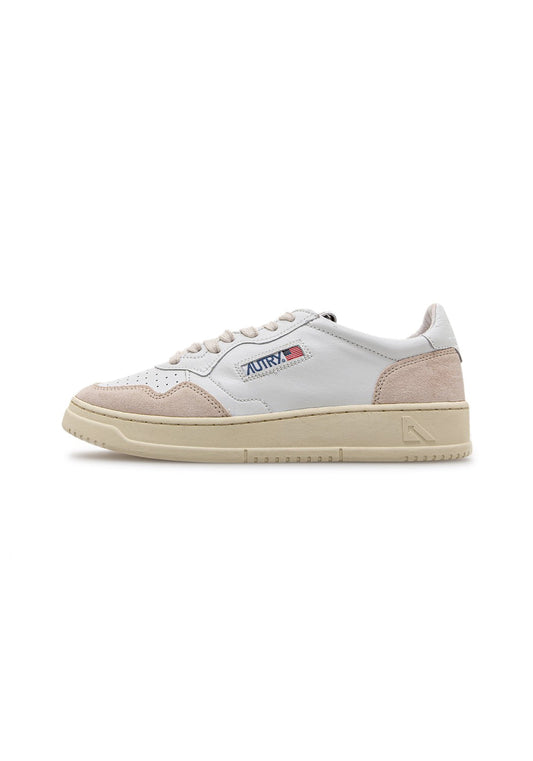 Autry 01 Low Men Leather/Suede white/whi