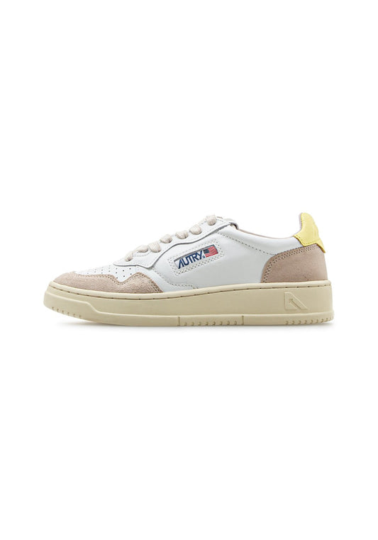 Autry 01 Low Wmn Leather/Suede wht/iris