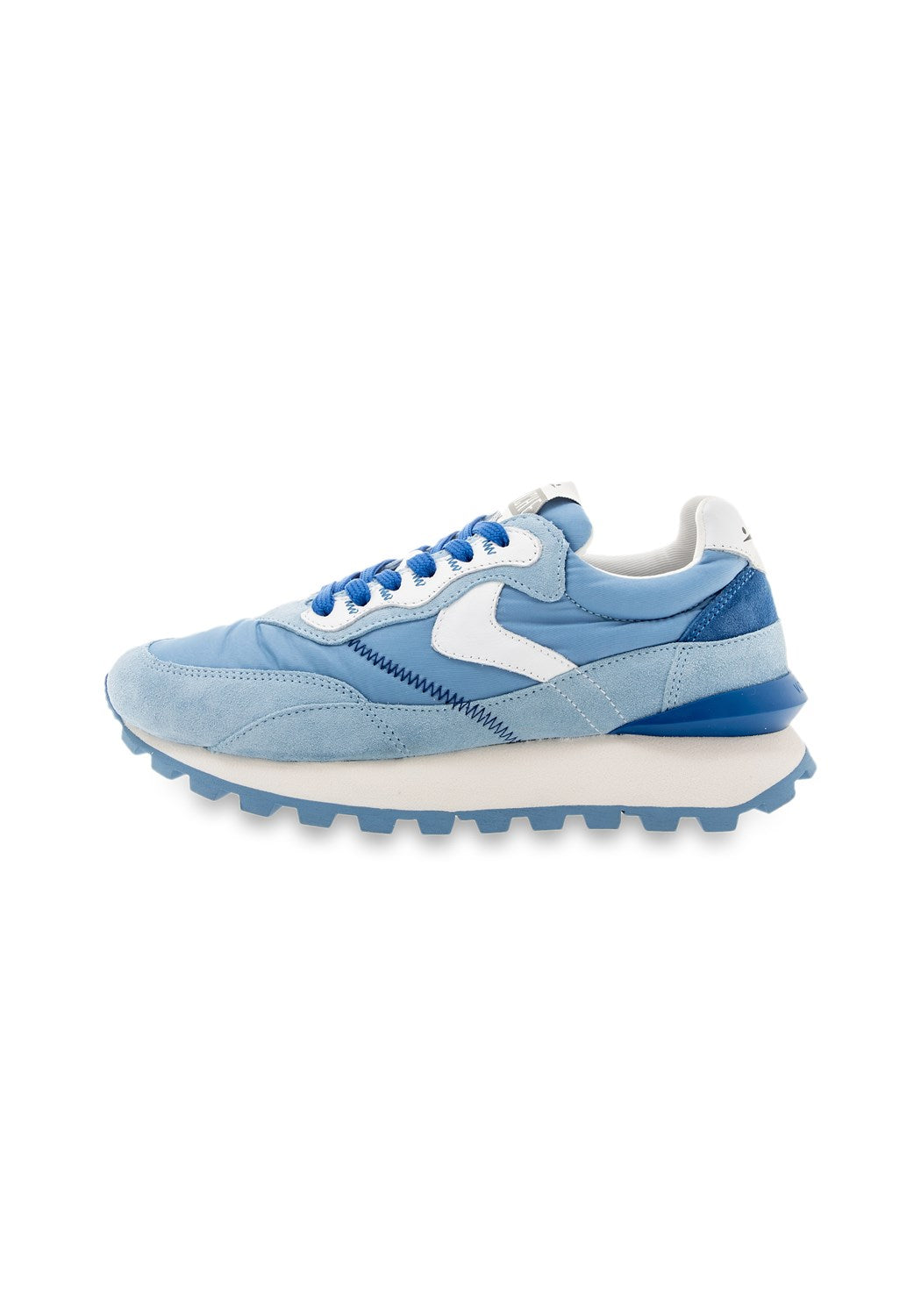 Qwark Hype Woman Suede/Nylon/Calf Sky Bl | Bildmaterial bereitgestellt von SHOES.PLEASE.