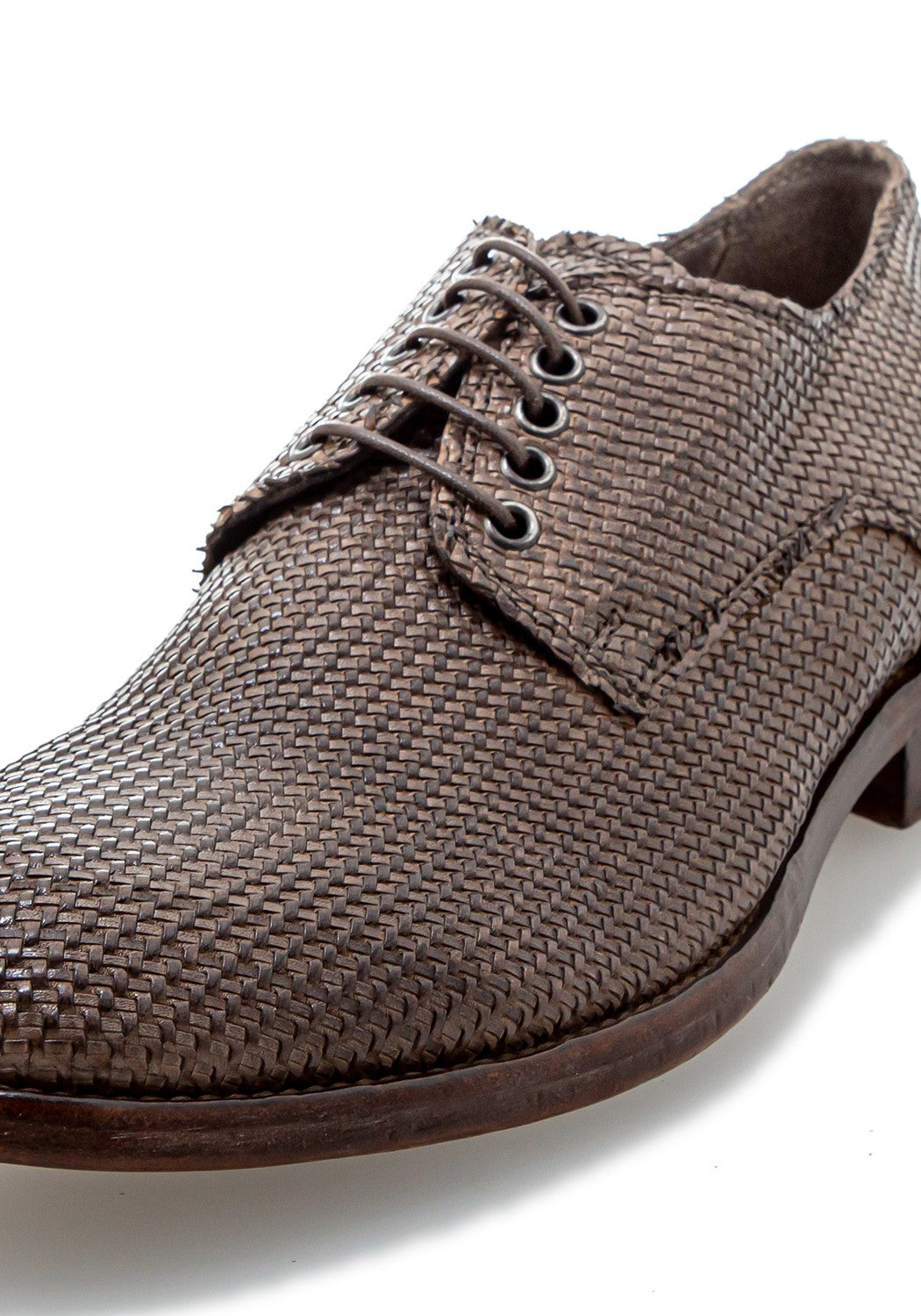 Allacciata Uomo Intreccio Micro 2 grigio | Bildmaterial bereitgestellt von SHOES.PLEASE.