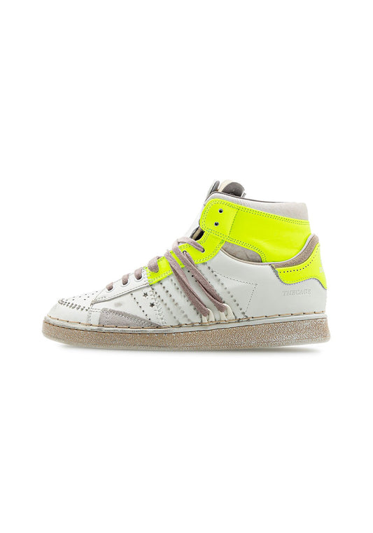 The Cage white/flou yellow