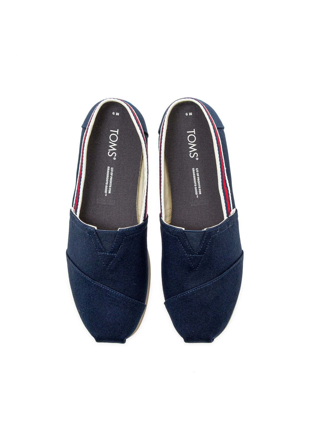 10017751 MN Alpargata Stripe Trim navy | Bildmaterial bereitgestellt von SHOES.PLEASE.