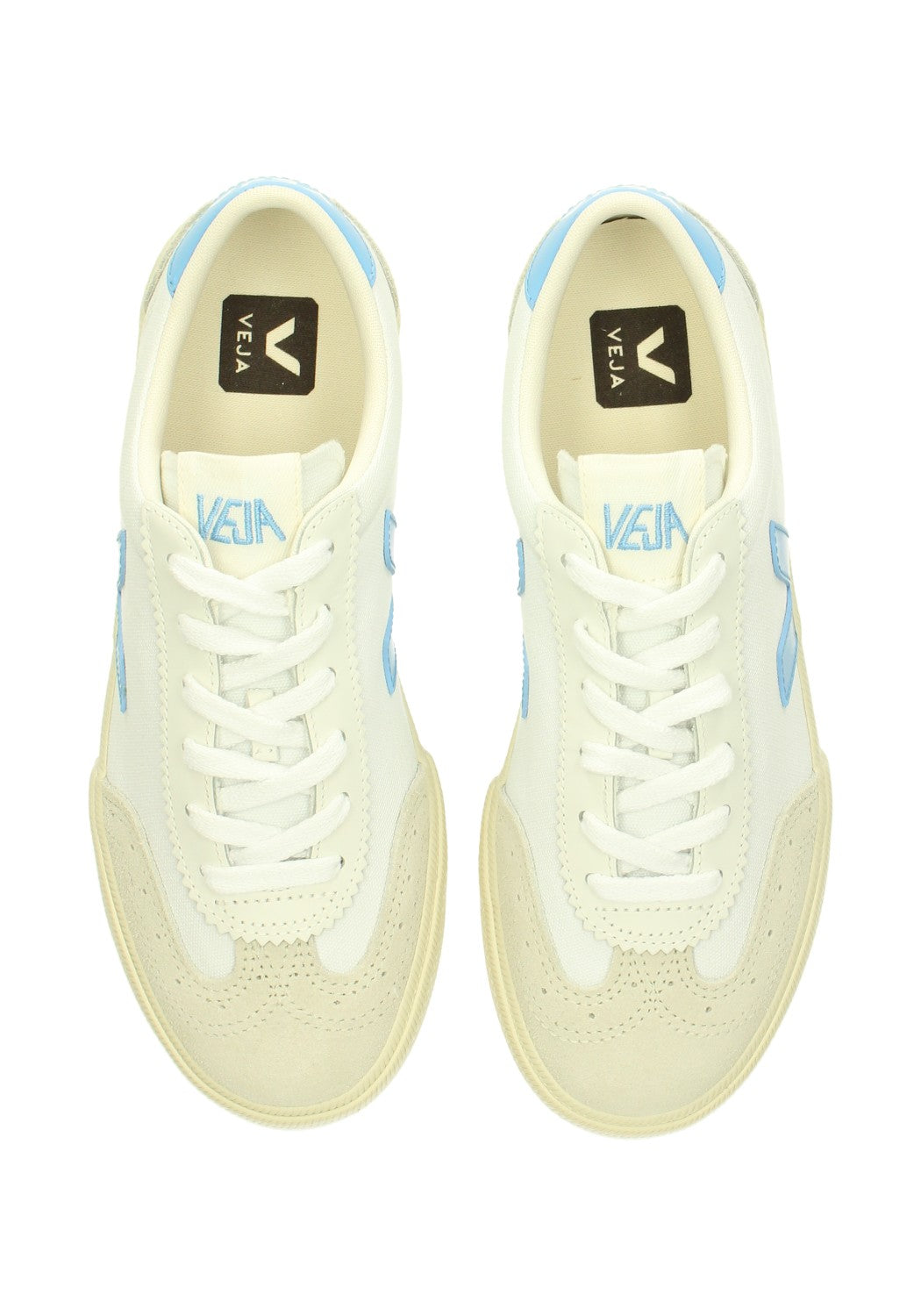 Volley Canvas white/aqua | Bildmaterial bereitgestellt von SHOES.PLEASE.