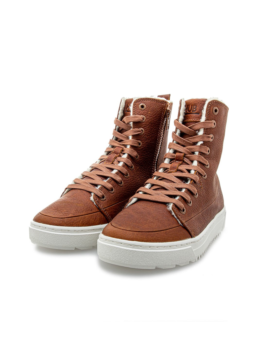 NIGHT L30 WOOL LEATHER cognac/off white | Bildmaterial bereitgestellt von SHOES.PLEASE.