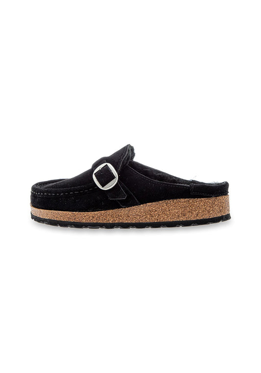 Buckley Suede Shearling  black