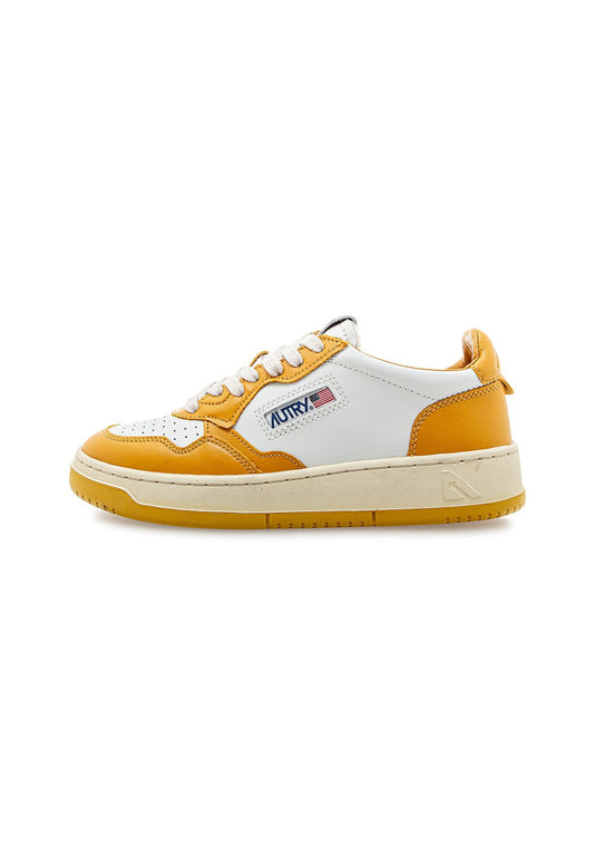 AUTRY 01 LOW WOM LEAT/LEAT mustard