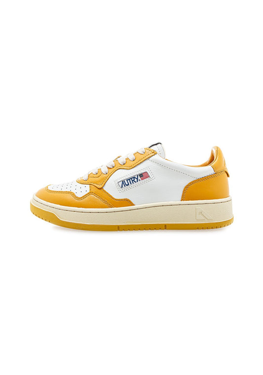 AUTRY 01 LOW MAN LEAT/LEAT mustard