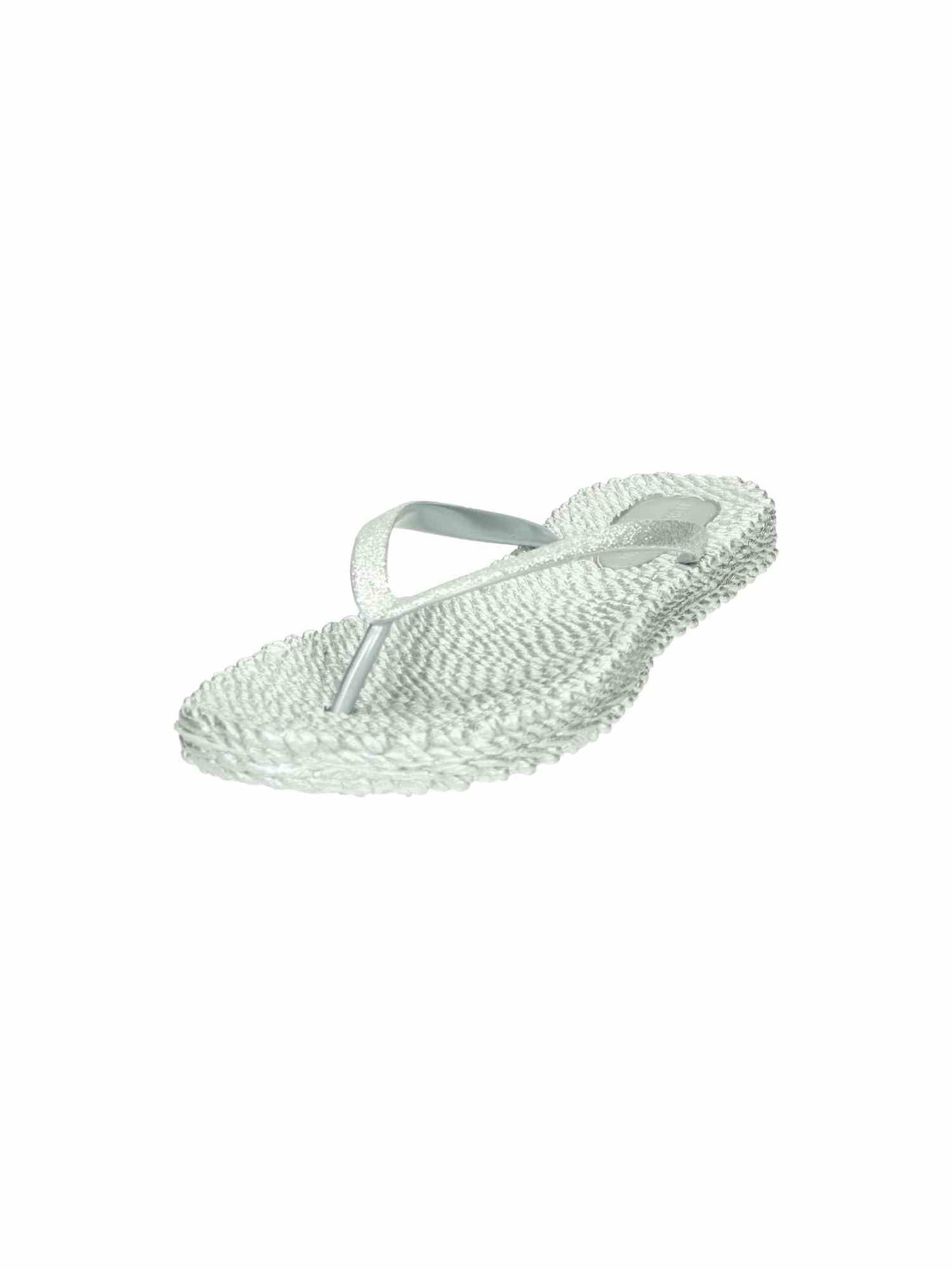 Flip Flop with Glitter silver | Bildmaterial bereitgestellt von SHOES.PLEASE.