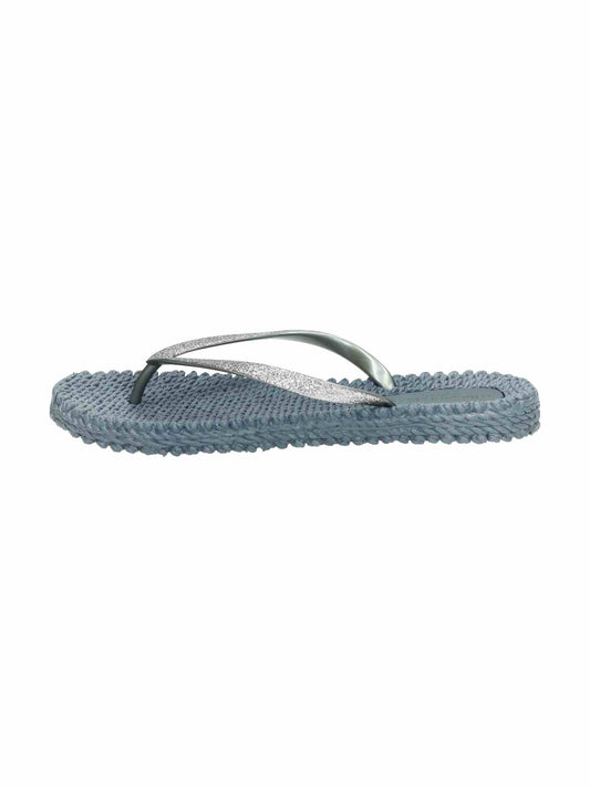 Flip Flop with Glitter grey