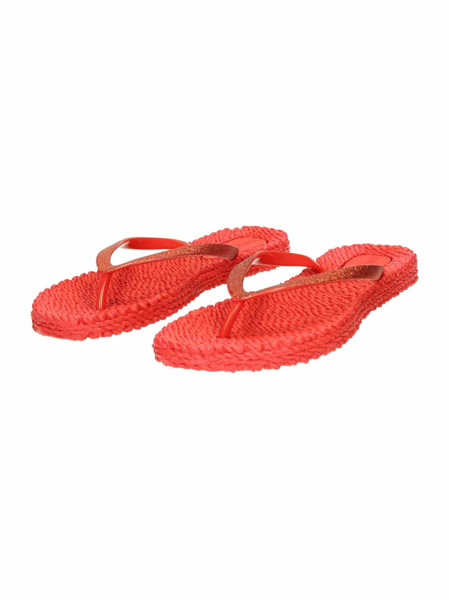 Flip Flop with Glitter deep red | Bildmaterial bereitgestellt von SHOES.PLEASE.