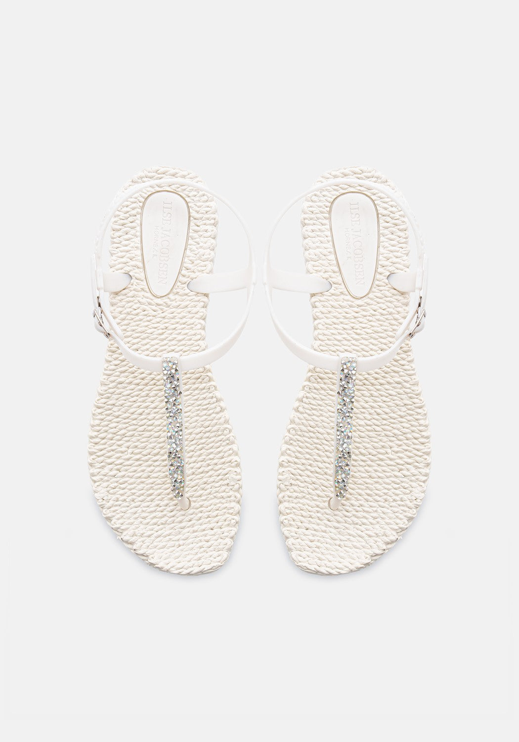 Flip Flop with Glitter creme | Bildmaterial bereitgestellt von SHOES.PLEASE.