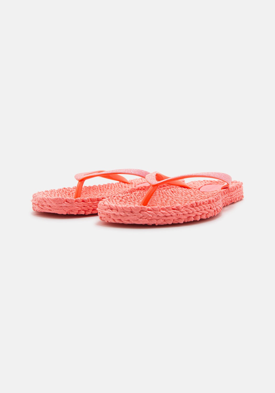 Flip Flop with Glitter indian red | Bildmaterial bereitgestellt von SHOES.PLEASE.