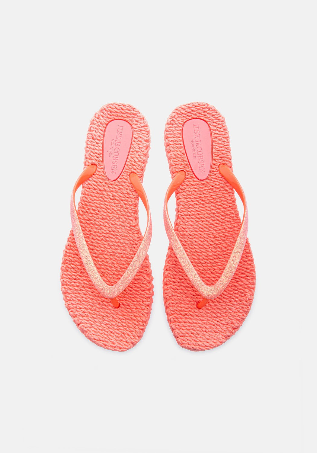 Flip Flop with Glitter indian red | Bildmaterial bereitgestellt von SHOES.PLEASE.