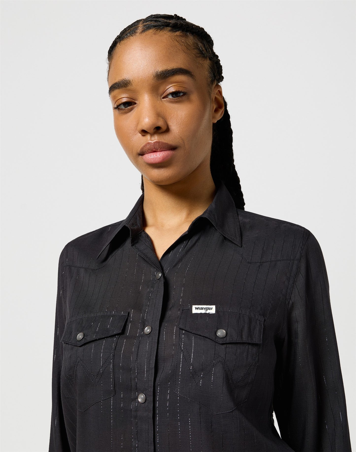 SLIM_WESTERN_SHIRT BLACK | Bildmaterial bereitgestellt von SHOES.PLEASE.