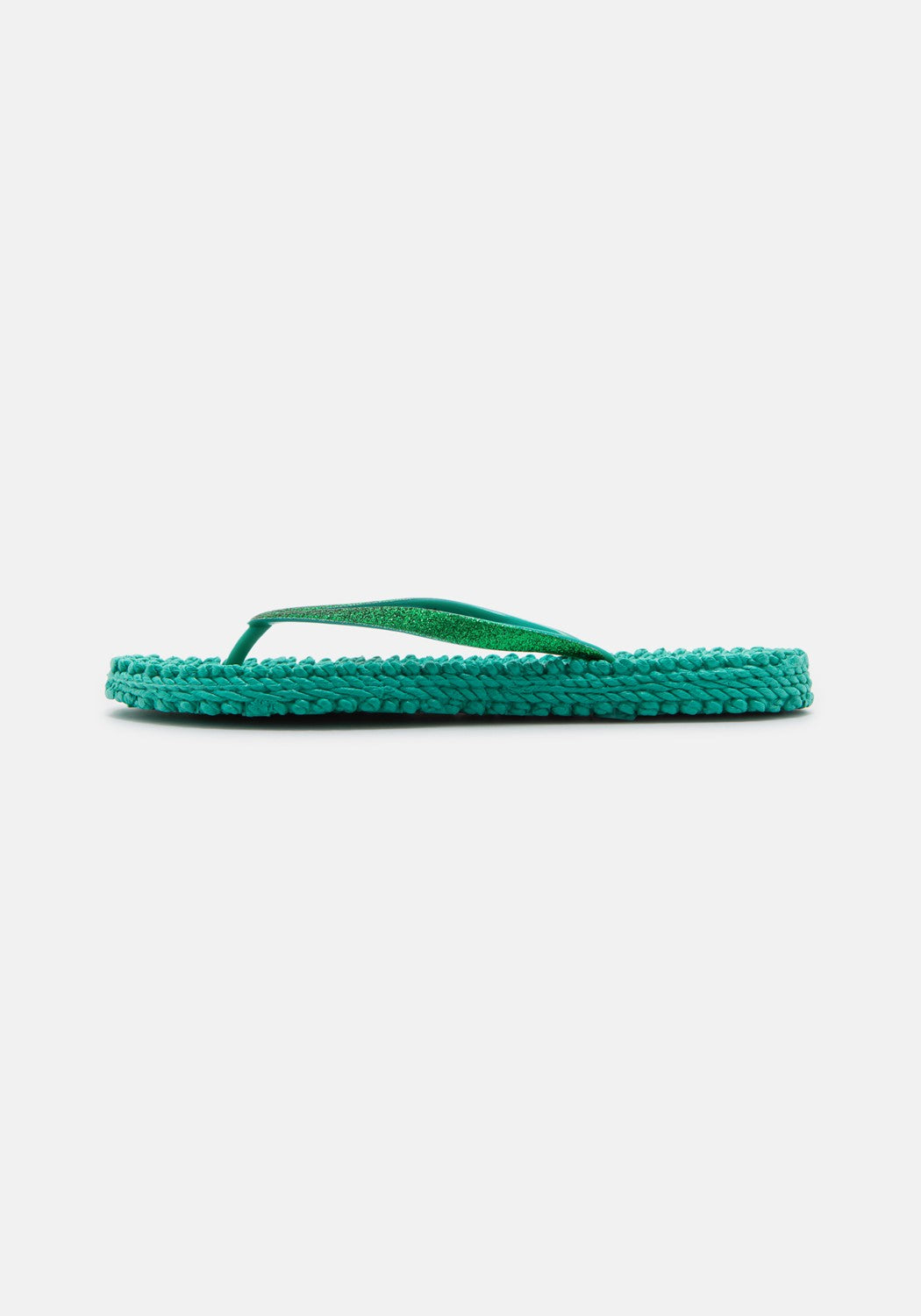 Flip Flop with Glitter north green | Bildmaterial bereitgestellt von SHOES.PLEASE.