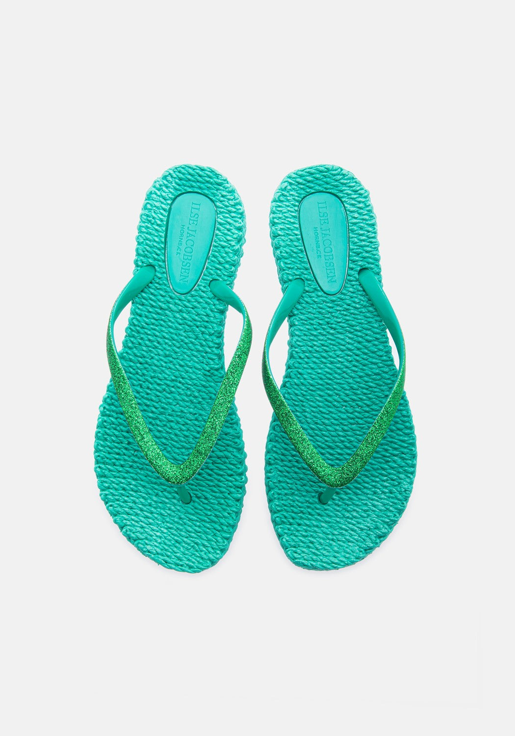 Flip Flop with Glitter north green | Bildmaterial bereitgestellt von SHOES.PLEASE.