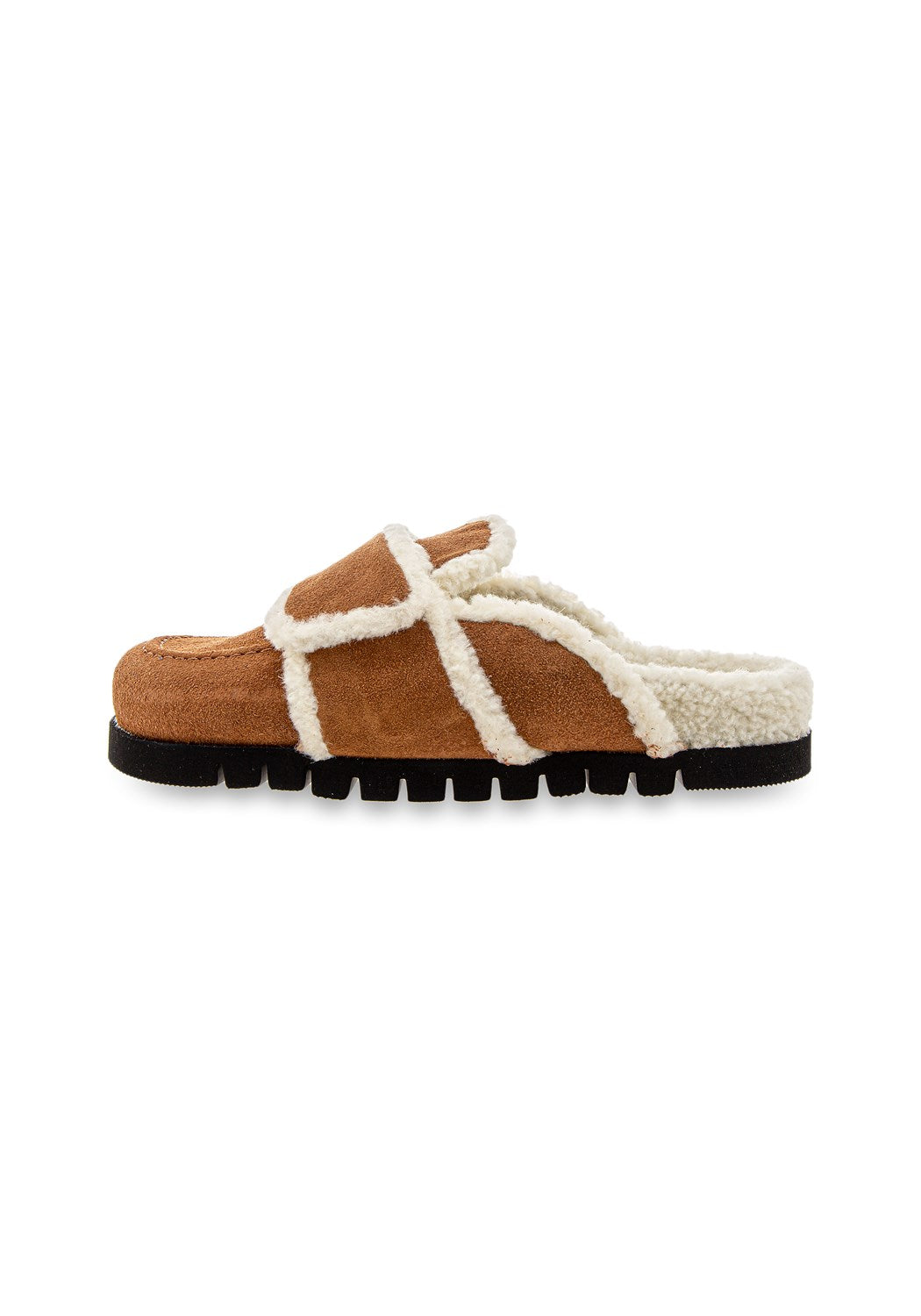 Teddy Fur cognac suede | Bildmaterial bereitgestellt von SHOES.PLEASE.