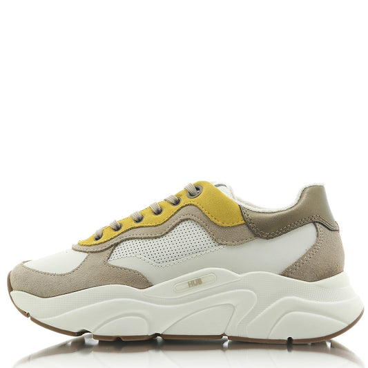 Rock L66 leather/suede leather off white