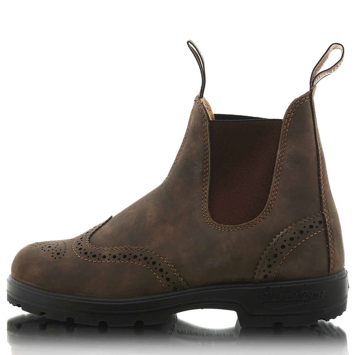 1471 Women Brogued Rustic brown Leather | Bildmaterial bereitgestellt von SHOES.PLEASE.