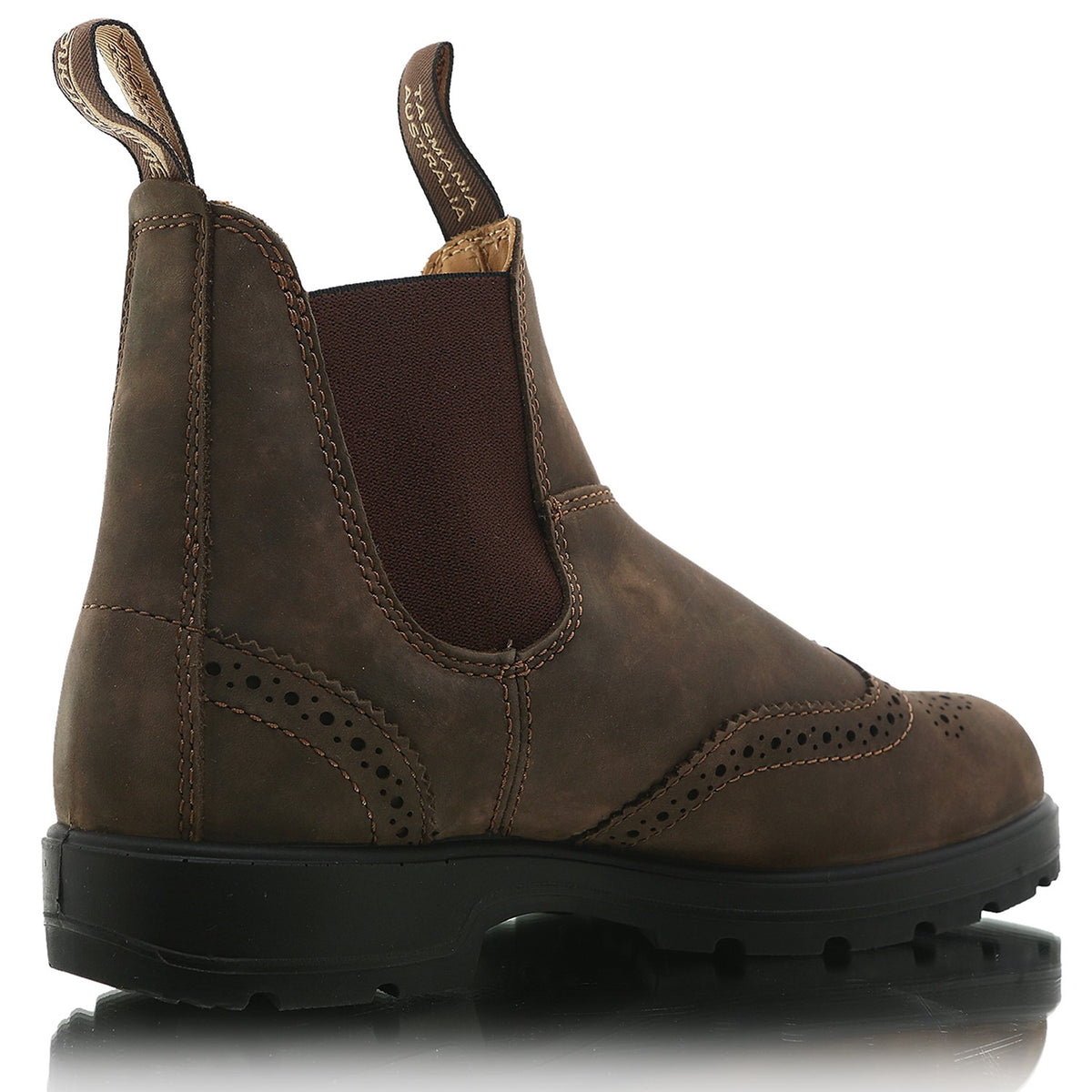 1471 Women Brogued Rustic brown Leather | Bildmaterial bereitgestellt von SHOES.PLEASE.