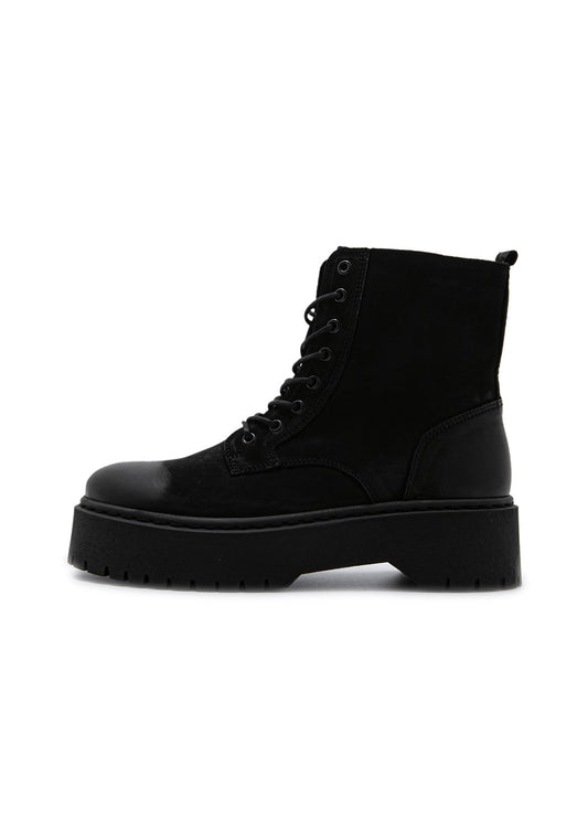 RSMary Boot Nubuck black/black