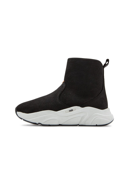 Rock High N42 Nubuck/Terry blk/offwhite