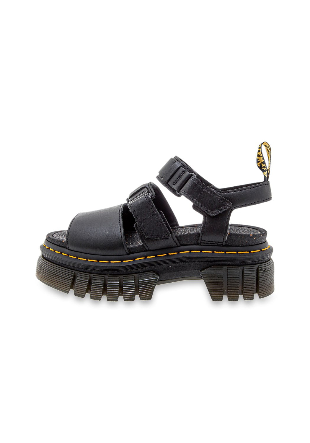 Ricki 3-Strap Sandal Black Nappa Lux | Bildmaterial bereitgestellt von SHOES.PLEASE.