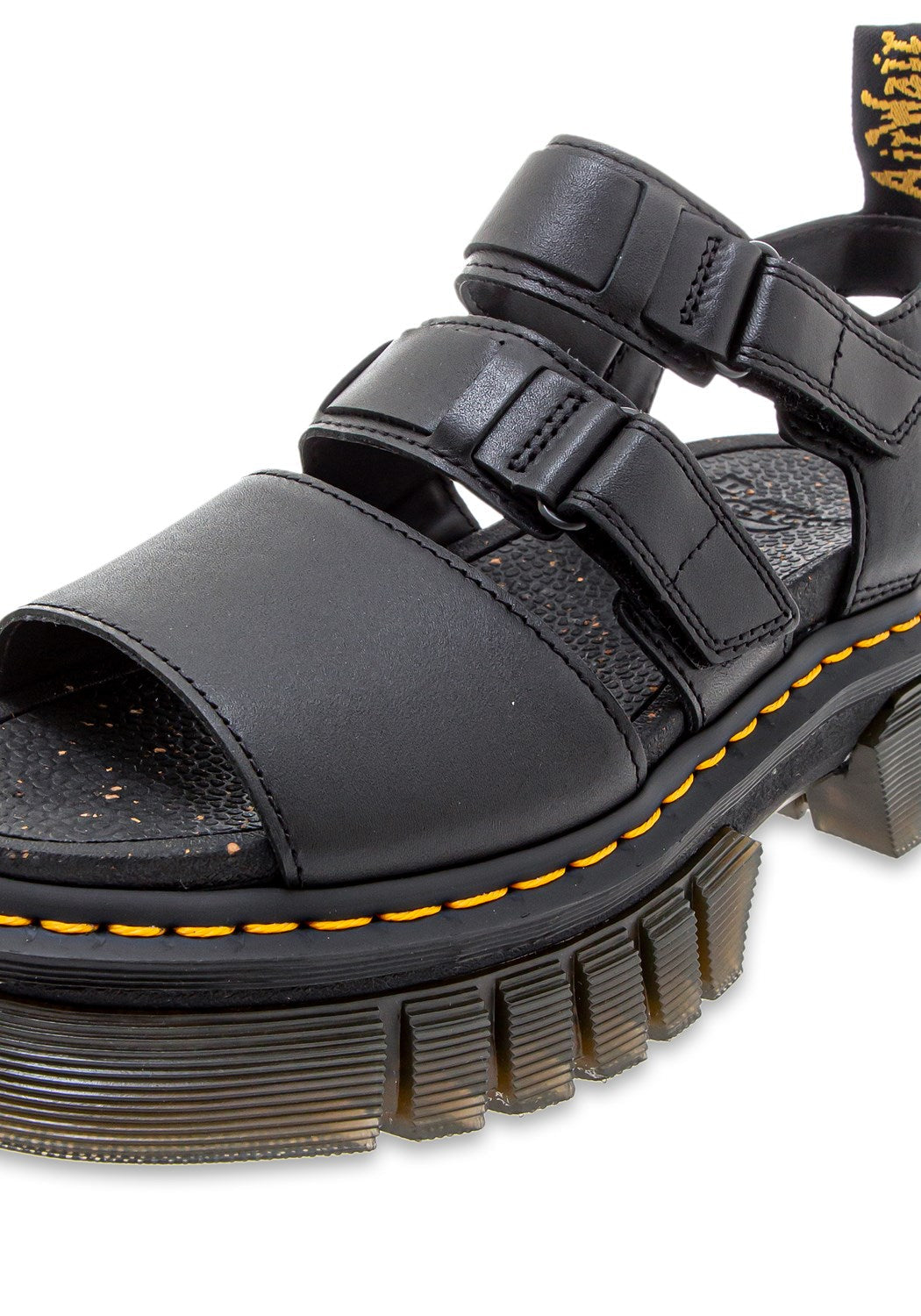 Ricki 3-Strap Sandal Black Nappa Lux | Bildmaterial bereitgestellt von SHOES.PLEASE.