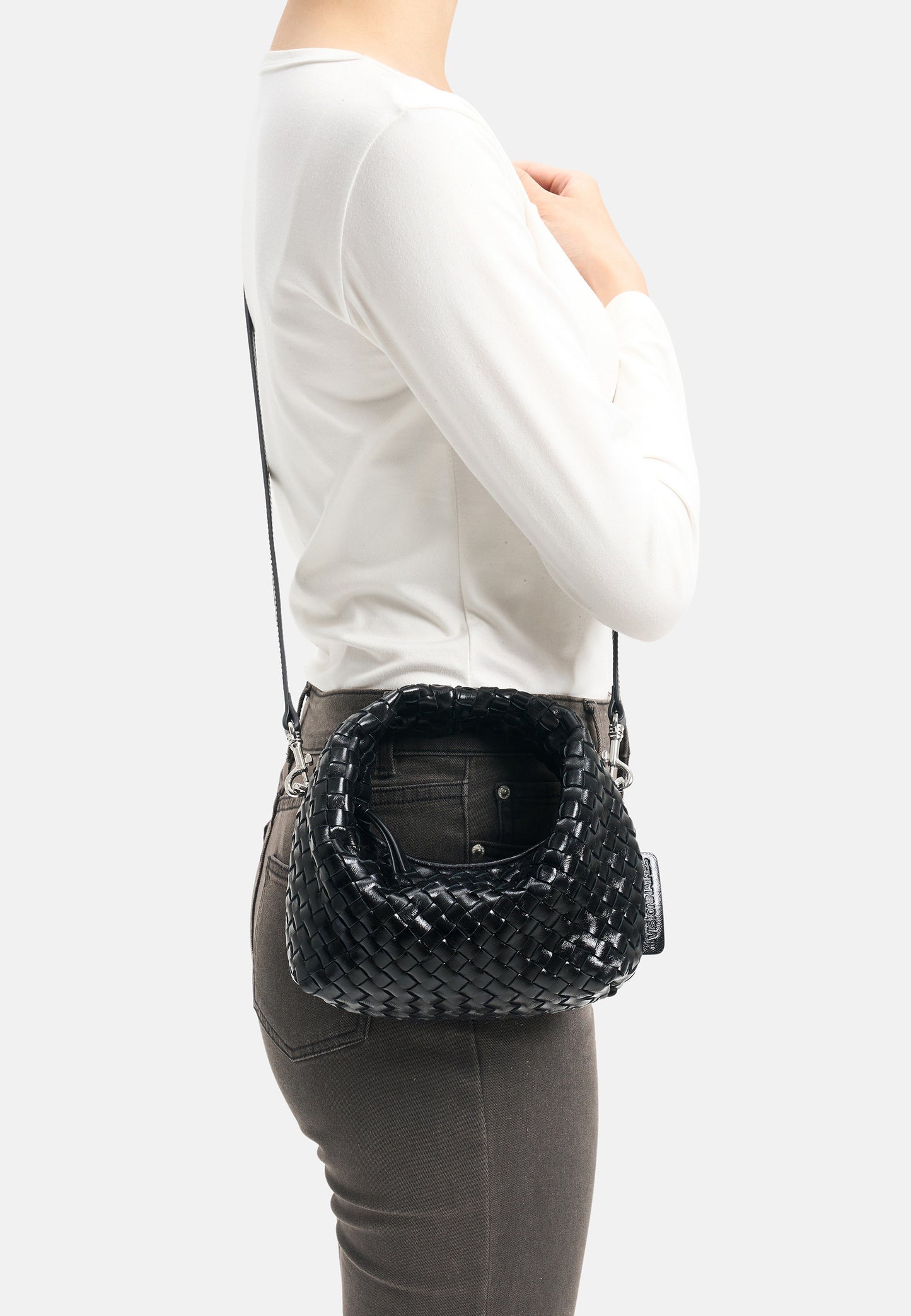 GRETA MICRO WEAVE GLOSSY black | Bildmaterial bereitgestellt von SHOES.PLEASE.