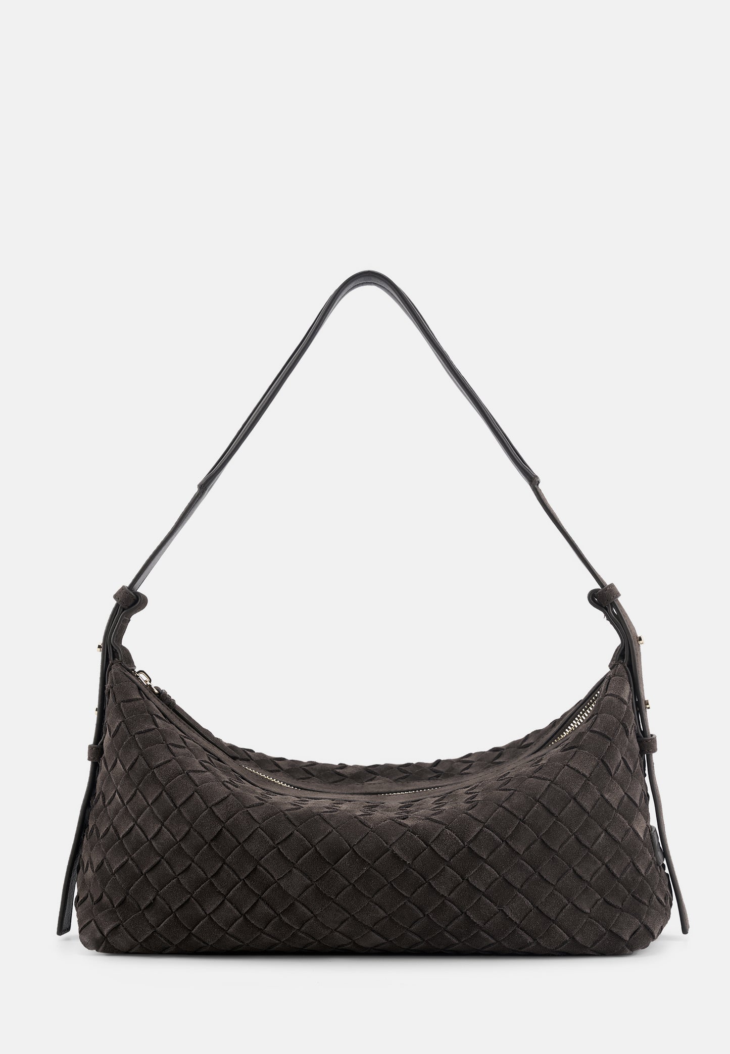 MARIE BAGUETTE WEAVE COZY dark brown | Bildmaterial bereitgestellt von SHOES.PLEASE.