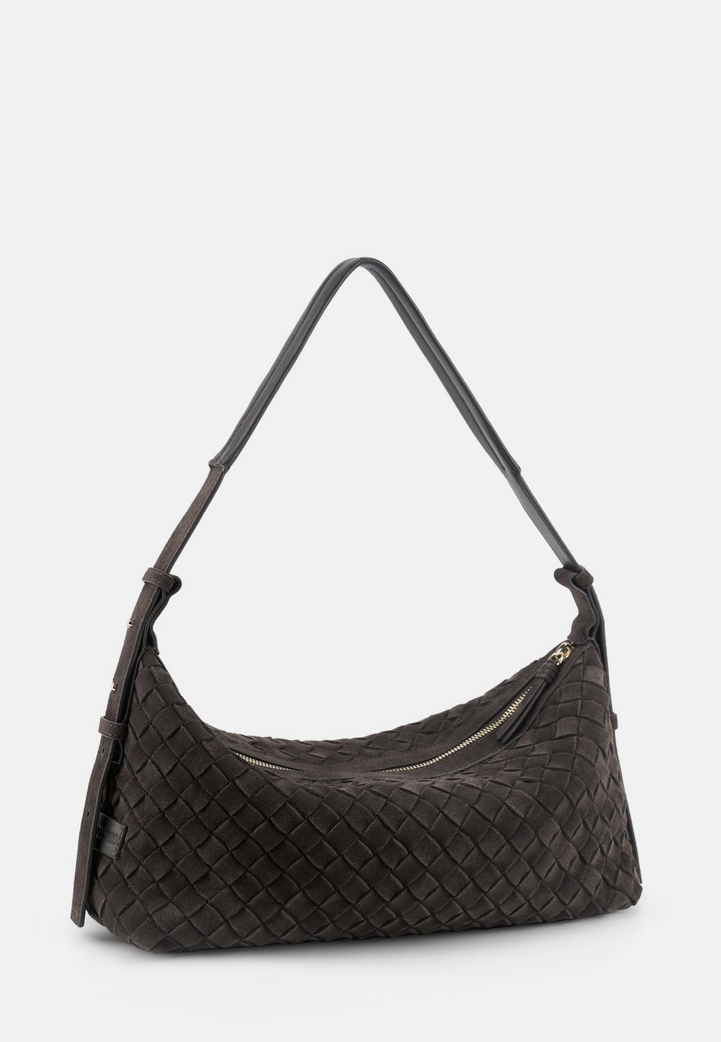 MARIE BAGUETTE WEAVE COZY dark brown | Bildmaterial bereitgestellt von SHOES.PLEASE.