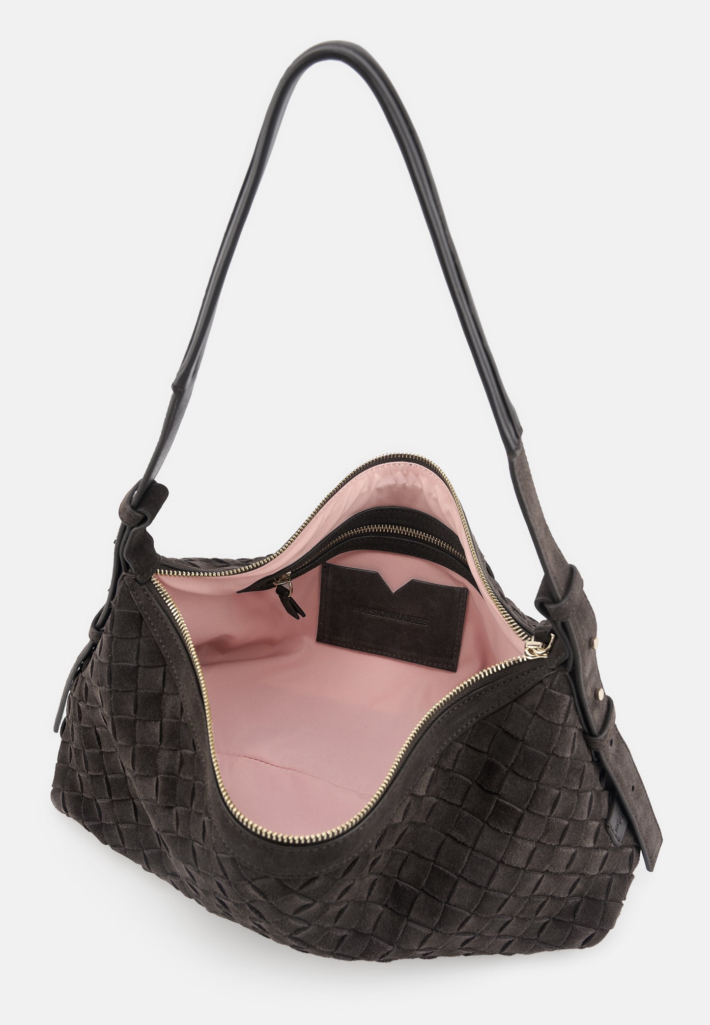 MARIE BAGUETTE WEAVE COZY dark brown | Bildmaterial bereitgestellt von SHOES.PLEASE.