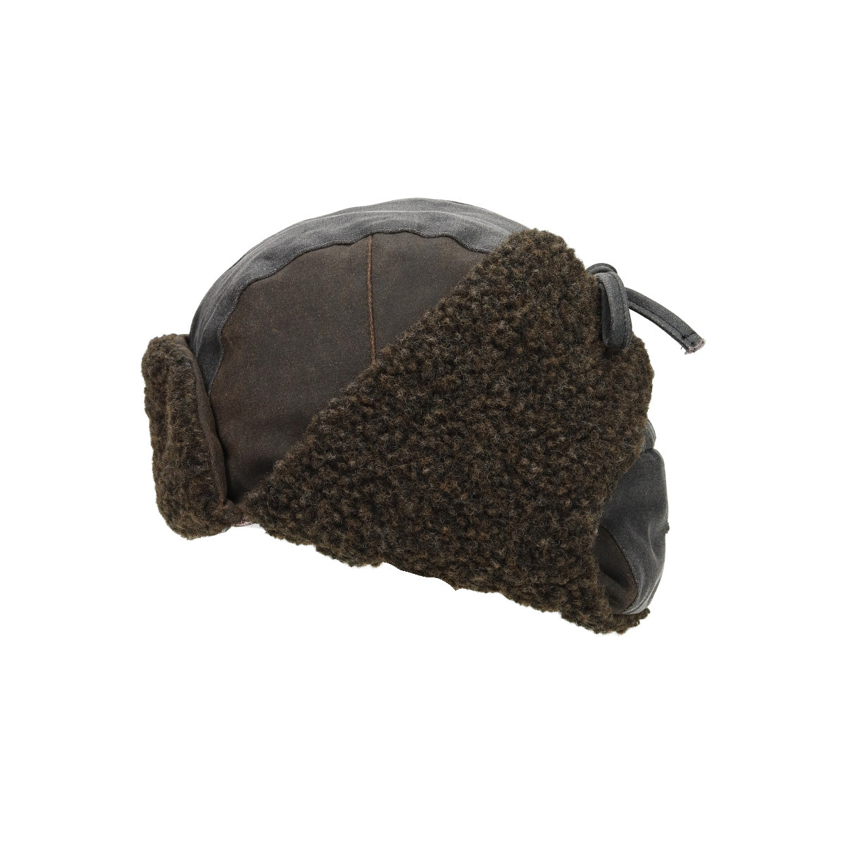 Bomber Cap CO/PES schwarz/braun | Bildmaterial bereitgestellt von SHOES.PLEASE.