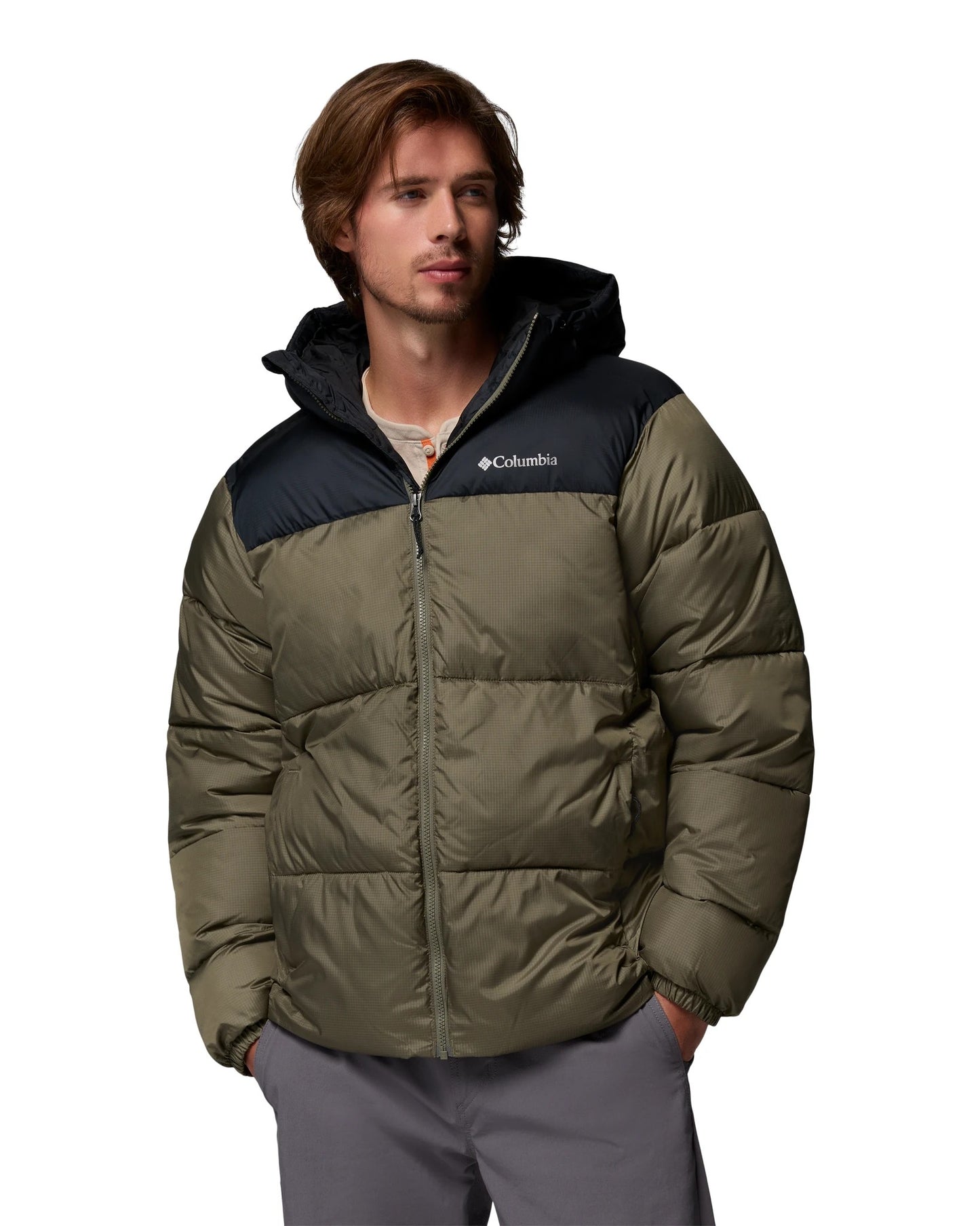 Puffect! II Hooded Jacket stone green, b" | Bildmaterial bereitgestellt von SHOES.PLEASE.
