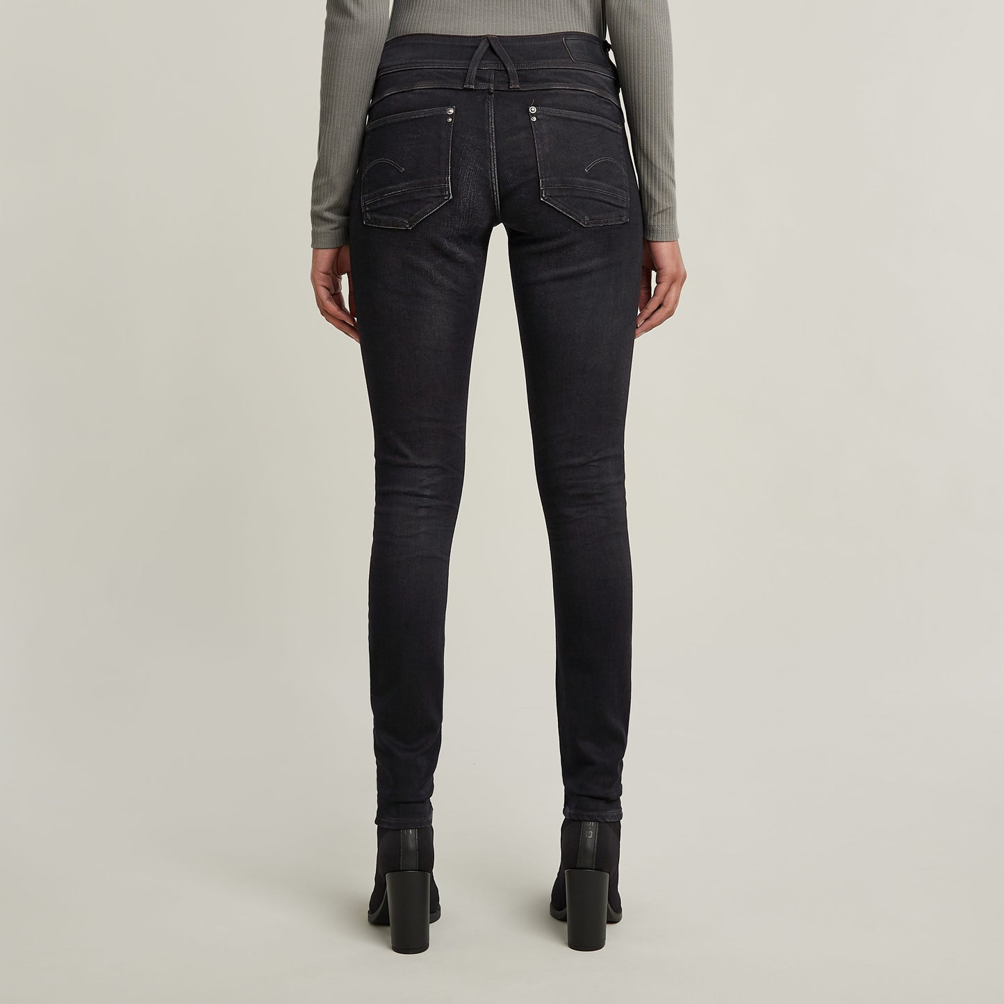 Lynn Mid Skinny Wmn dusty grey | Bildmaterial bereitgestellt von SHOES.PLEASE.