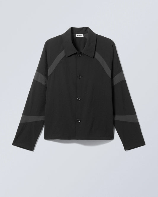 Ray Relaxed Raglan S black with